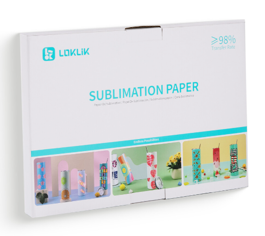 LOKLIK Papel de sublimación A3 - Pack de 140