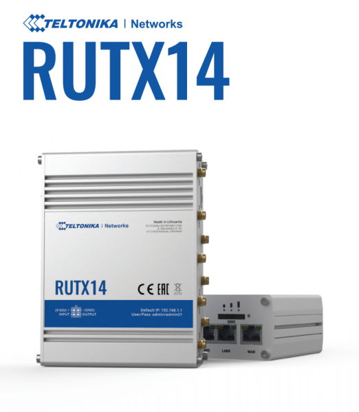 Teltonika Router RUTX14 LTE CAT12
