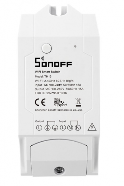 Sonoff TH16 Interruptor Inteligente