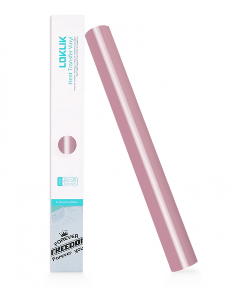 LOKLIK Vinilo Textil Básico - Oro Rosa - 30,5 x 180 cm