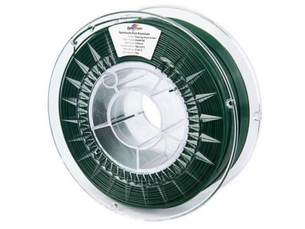 Spectrum Filamento PLA Tooling Dark Green