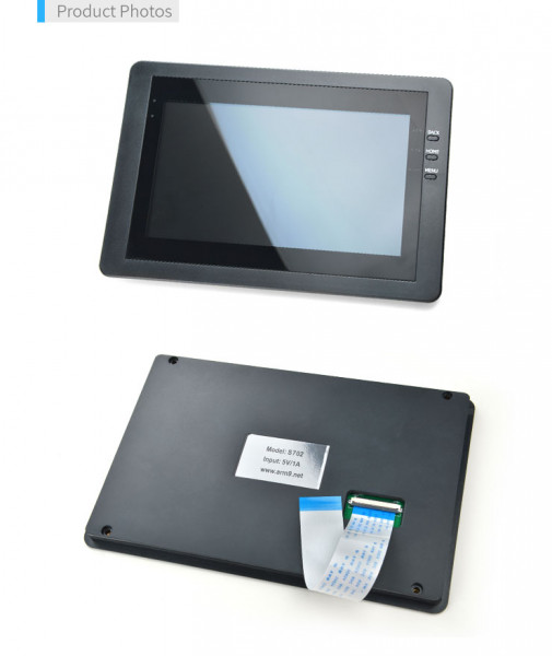 FriendlyELEC LCD Táctil capacitativo de 7