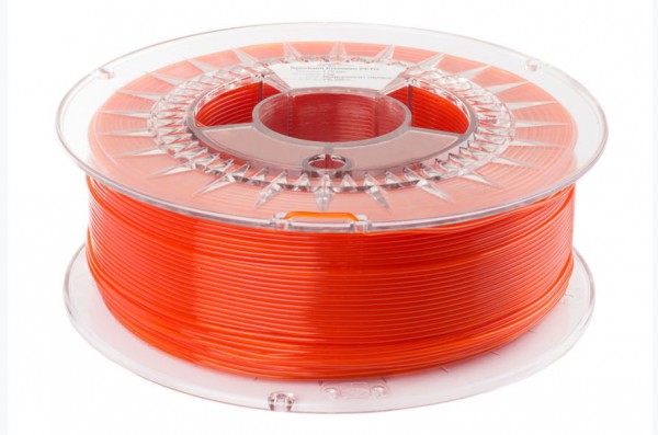Spectrum Filamento 3D PETG 1.75mm NARANJA TRANSPARENTE
