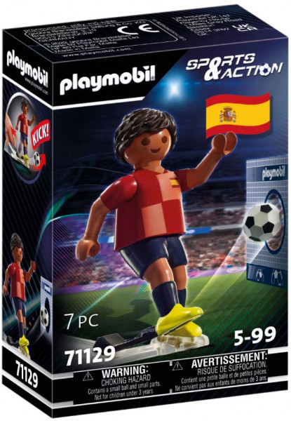 playmobil Figura de jugador de fútbol selección Española