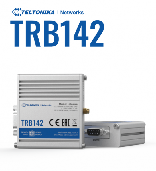 Teltonika TRB142 Gateway LTE CAT4 RS232