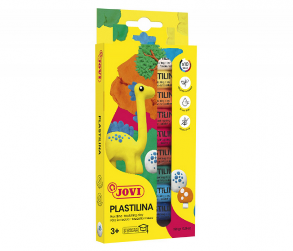 PLASTILINA Estuche 10 barras 15 g colores surtidos