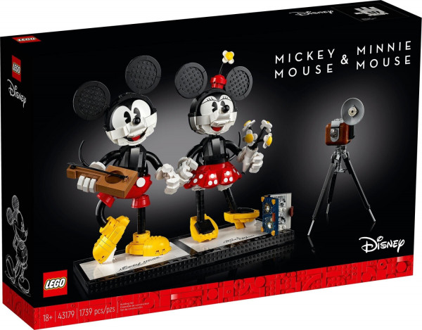 LEGO Personajes Construibles: Mickey Mouse y Minnie Mouse