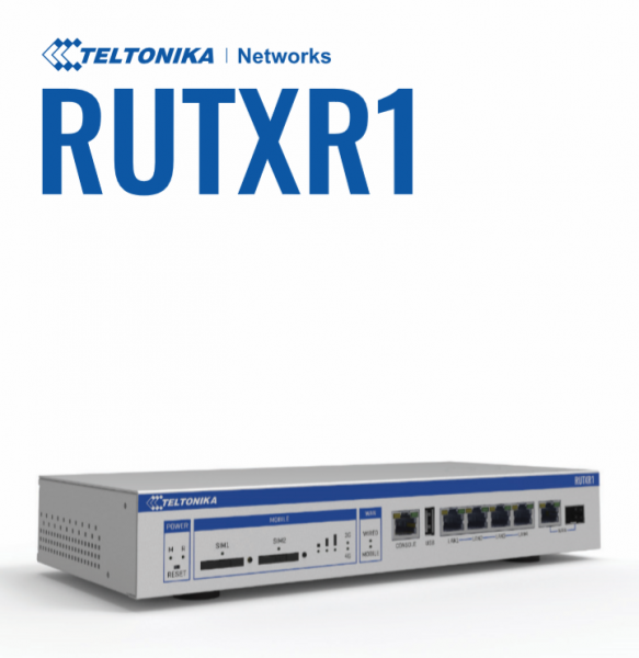 Teltonika RUTXR1 Router SFP LTE WAN