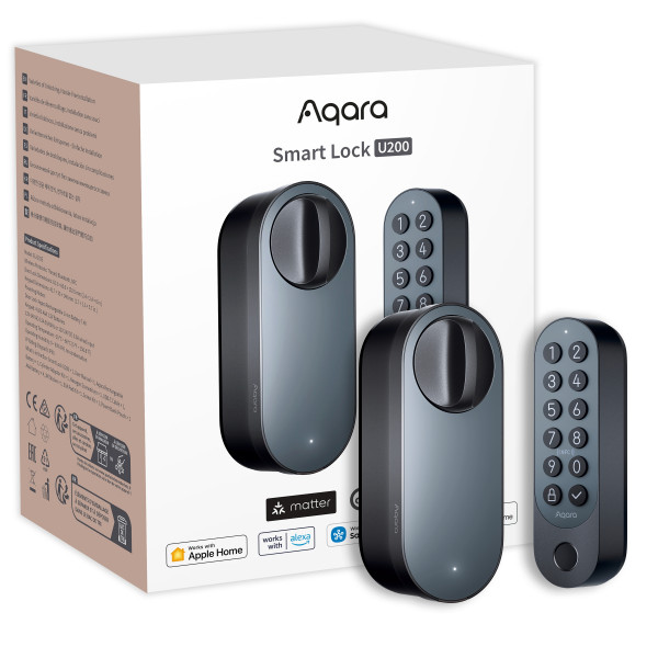 AQARA U200 Cerradura inteligente, negro
