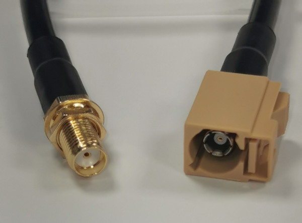 ALLNET Cable LMR-195 SMA(h) - Fakra(h), 10cm