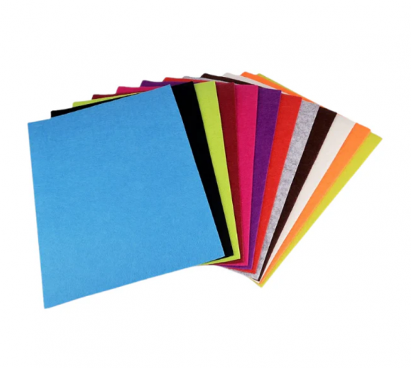 Mr Beam, Fieltro decorativo para manualidades 30 x 40 cm, 12 colores