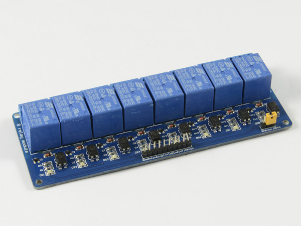 4duino Módulo de 8 relés con optoacoplador