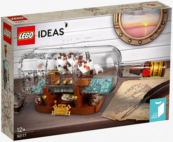 LEGO Ideas - Barco en una botella