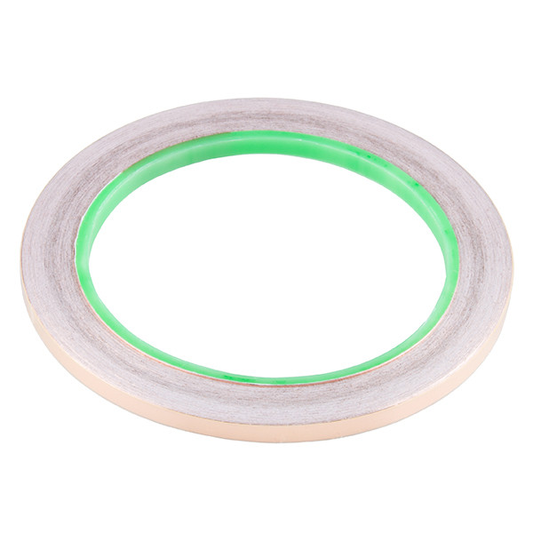 Sparkfun PRT-13827 Cinta de cobre adhesiva y conductiva, 5mm (15m)