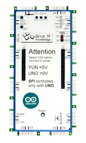 ALLNET Brick&#039;R&#039;knowledge Arduino Brick para UNO y YUN