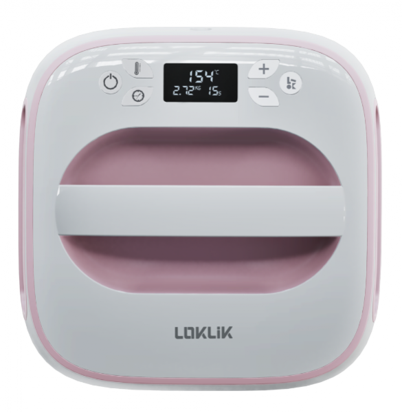 LOKLIK Prensa térmica Easy, Rosa