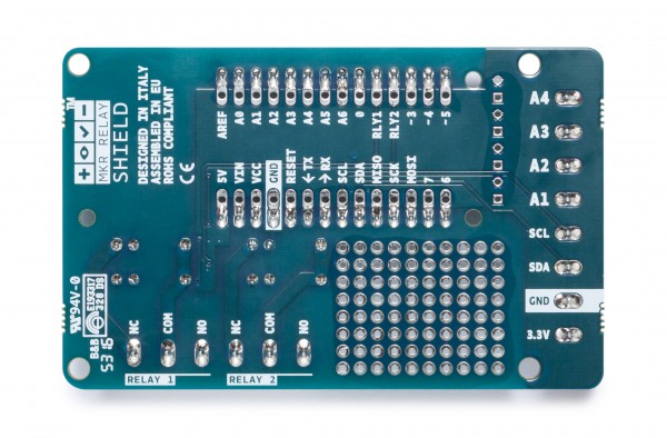 Arduino® MKR Relay Proto Shield