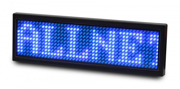 ALLNET Display Identificativo programable, Azul