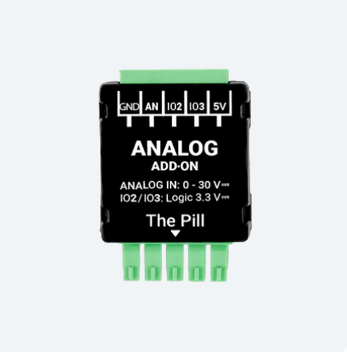 Shelly The Pill Add-on Analógico 0-30V