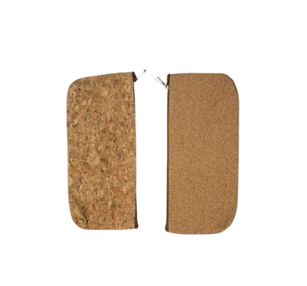 Mr Beam Estuche de corcho, 20 x 9 cm, paquete de 4 unidades