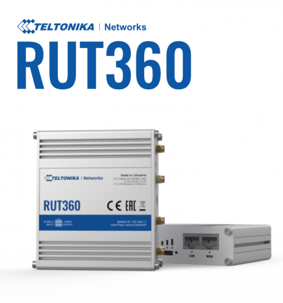 Teltonika RUT360 Router 4G/LTE CAT6