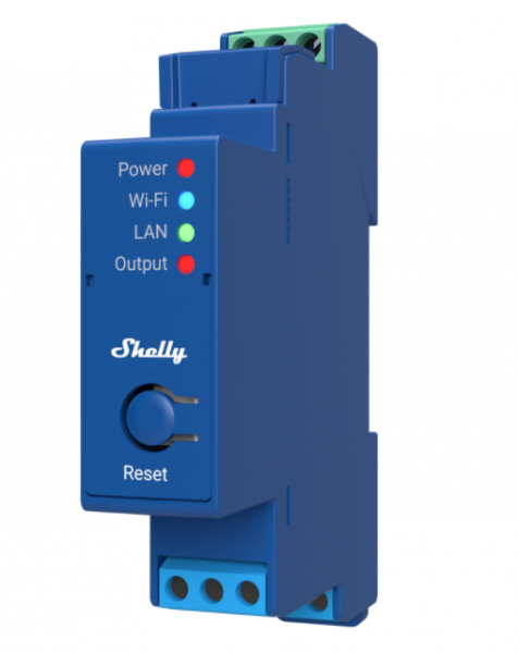 Shelly Pro 1 Relé Wi-Fi - Max. 16A - BT