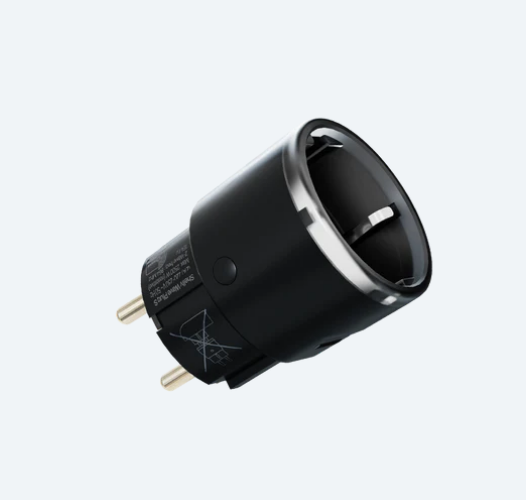 Shelly Wave Plug S LR, Negro