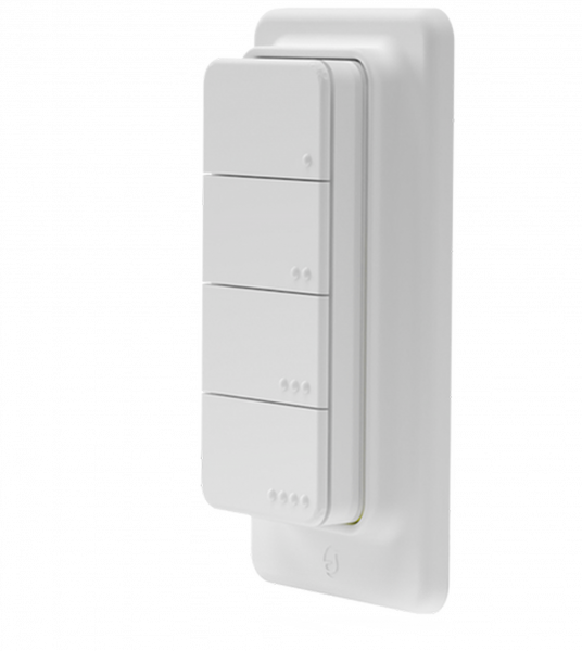 Shelly BLU RC Button 4, blanco