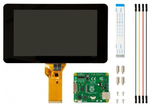 Raspberry Pi Pantalla táctil 7 LCD