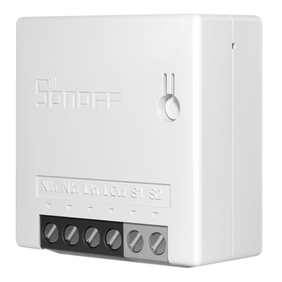 Sonoff MiniR2 Interruptor Wi-Fi inteligente DiY