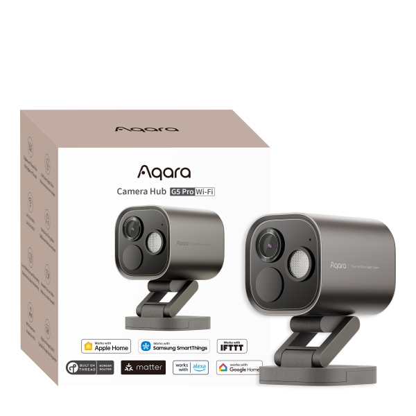 AQARA Cámara Hub G5 Pro WiFi, gris
