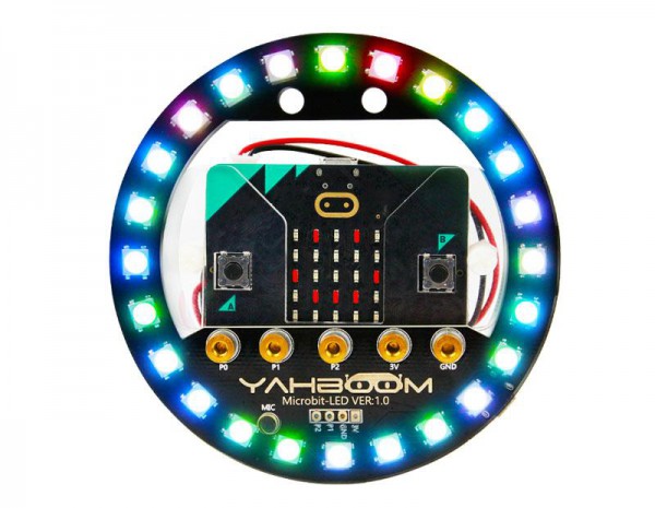 Yahboom Placa de expansión Halo LED RGB (con pilas)