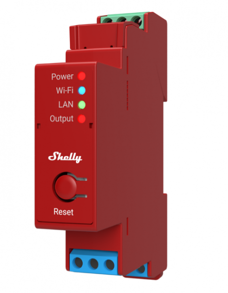 Shelly Pro 1PM Relé Wi-Fi - Max. 16A - BT