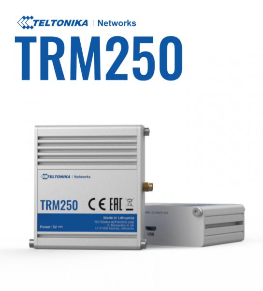 Teltonika TRM250 Módem Celular Industrial