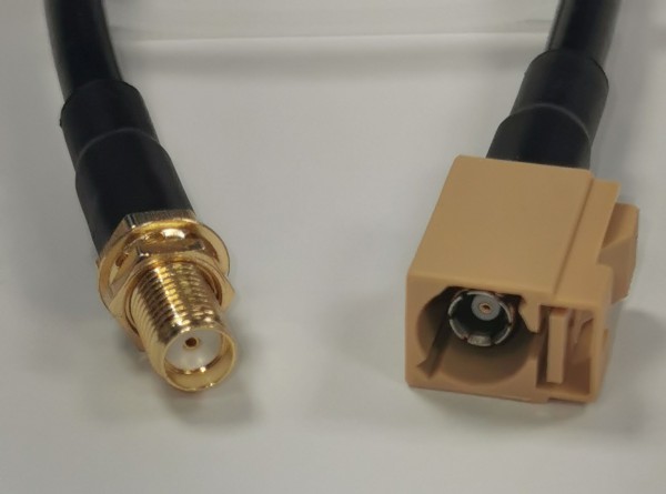 ALLNET Cable LMR-195 SMA(h) - Fakra(h), 10cm