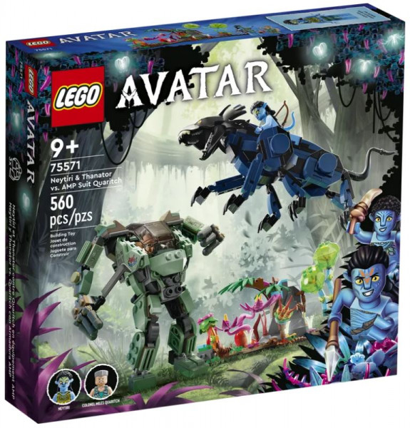 LEGO Avatar Neytiri y Thanator vs. Quaritch con armadura AMP