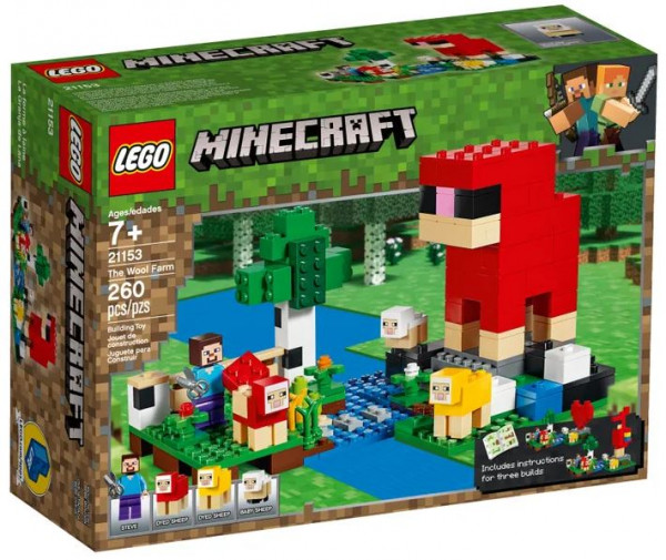 LEGO Minecraft La Granja de Lana