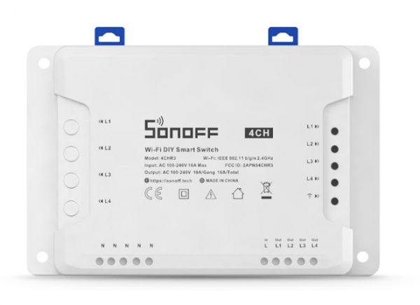 Sonoff 4CHR3 Interruptor inteligente