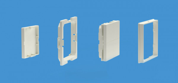 Shelly Adaptador BLU Wall Switch 4 Legrand &amp; Shelly, blanco