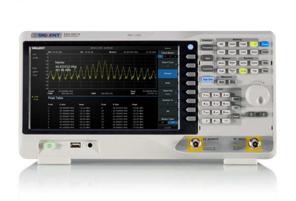 Siglent SSA3021X Analizador de espectros 9kHz-2.1GHz