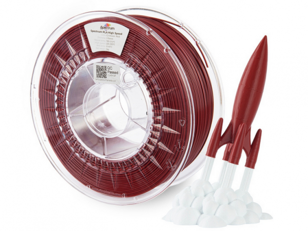 Spectrum Filament PLA Premium High Speed CRIMSON RED