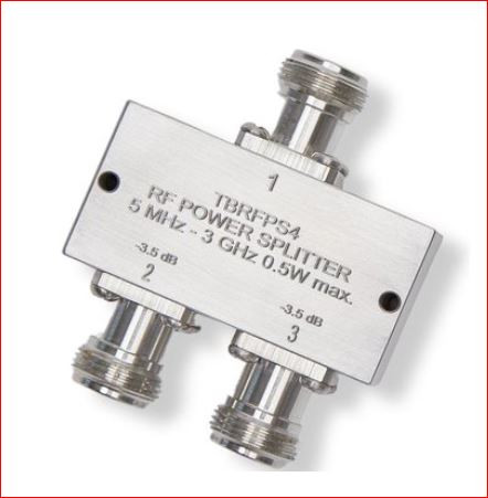 TekBox TBRFPS4 // Universeller 2-Wege-Leistungssplitter und Leistungskombinator 5-3000MHz
