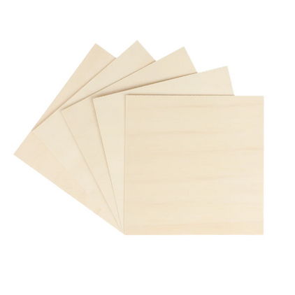 Snapmaker 2.0 Planchas de madera de Tilo A150, Pack 5uds