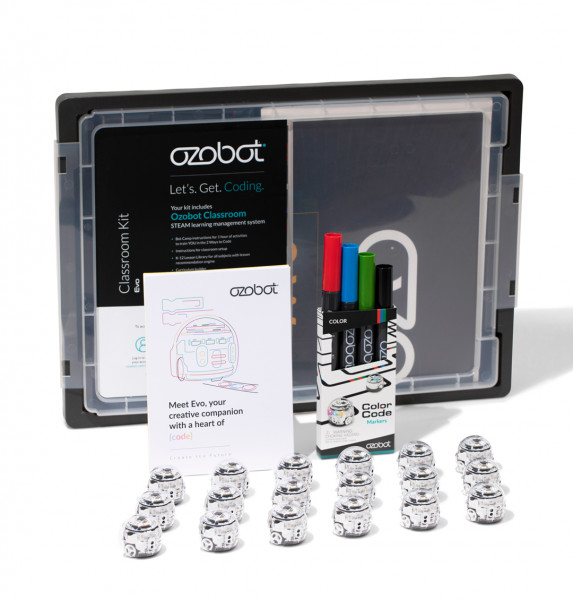 Ozobot Classroom Pack Evo STEAM, 18 robots