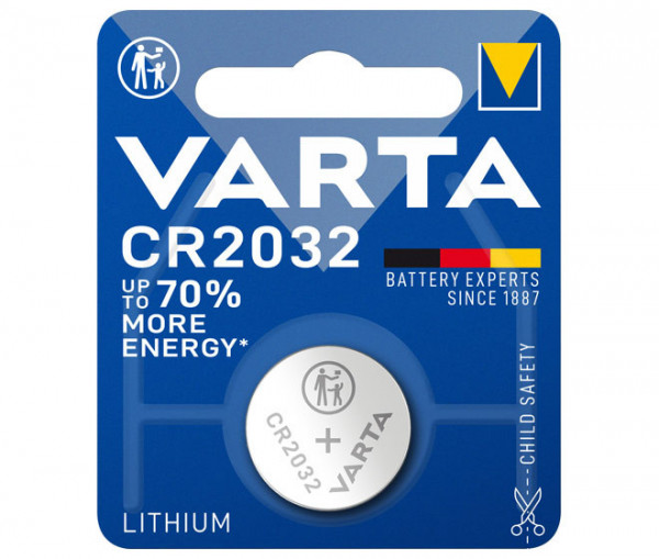 Varta Pila CR2032, 1 unidad