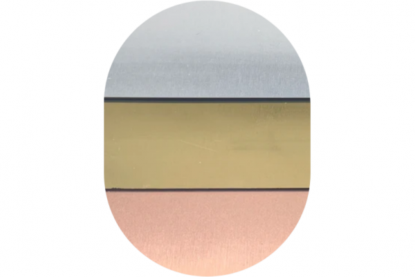 Mr Beam Rótulos acrílicos A3, plata